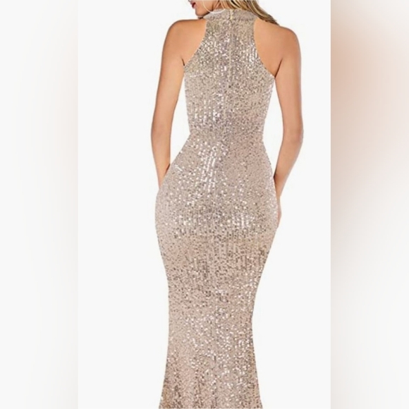 A ARFAR Elegant Sequin Gown Size S. - Picture 2 of 11